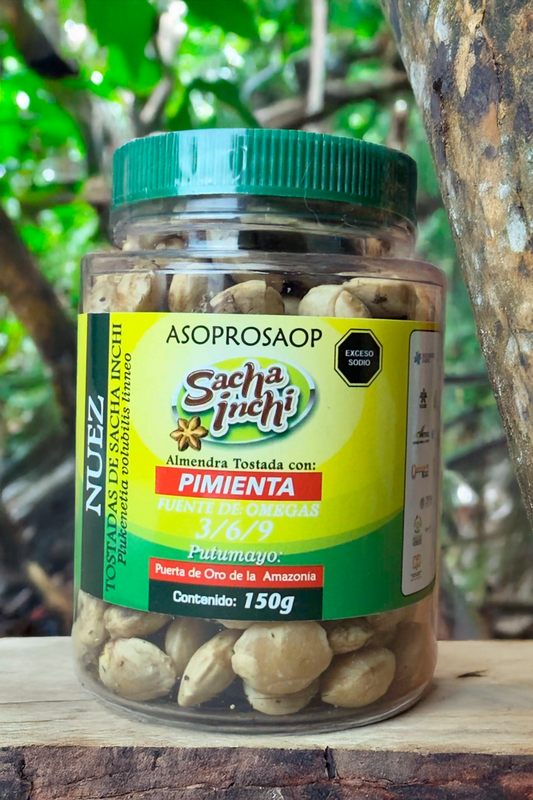 Semillas Tostadas de Sacha Inchi con Pimienta