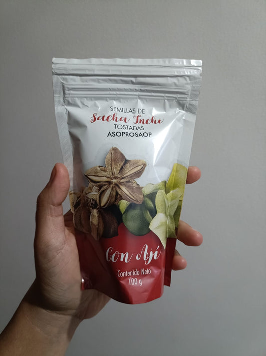 Semillas Tostadas de Sacha Inchi con Ají | Snacks Saludables