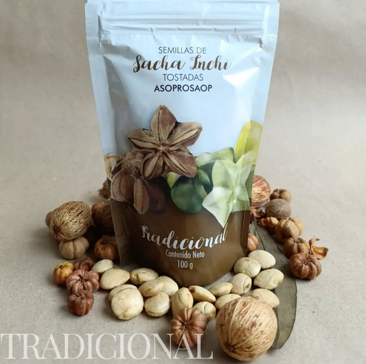 Semillas Tostadas de Sacha Inchi Tradicional | Snacks Saludables